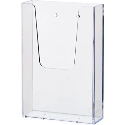 Image of &#039;HELIT H2350002 &quot;The Help Wall 1 1/3 A6 Leaflet Holder, Clear