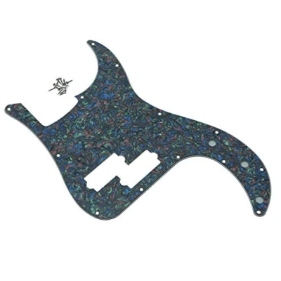 Image of Dopro 13 Hole Precision Bass Pickguard PB P Scratch Plate for USA/Mexican FD Abalone Pearl