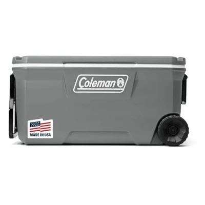 Image of Coleman Ice Chest 316 Series 100 Quart Wheeled Cooler, Rock