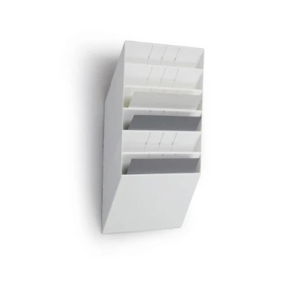 Image of Durable Flexiboxx Literature Holder 6 A4 Landscape White