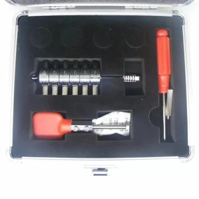 Image of HUK Premium Tibbe Decoder Lock Pick Locksmith Tool Fast Opener for Ford
