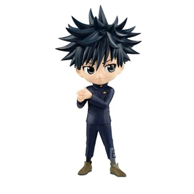 Image of Banpresto JUJUTSU KAISEN Megumi Fushiguro Figurine Q Poket 14cm ver.A
