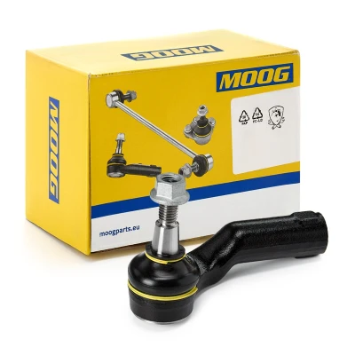 Image of 274501, 30723103, 31201412, 31201413 Track rod end MOOG FD ES 3665 M10X1.5 outer, Left, Front Axle FORD: C Max, FOCUS 2, 3, VOLVO: S40 II, V50
