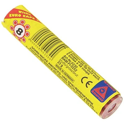 Image of 8 Shot Ring Gun Caps 5 Boxes With 48 Shots Each 1 Tube