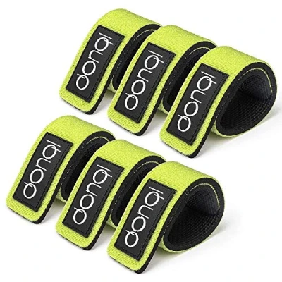 Image of DONQL Fishing Rod Straps Belts Ties Stretchy Magic Bait Casting Spinning Holders Tackle Tie Bag Accessories(Neoprene 3.5 * 25cm)