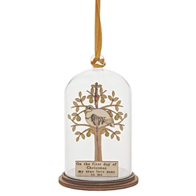 Image of Kloche Partridge In A Pear Tree Hanging Ornament