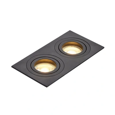 Image of Inlight Pasto Double Adjustable Downlight Black
