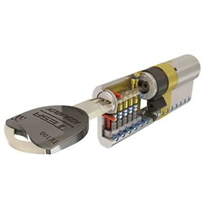 Image of Tesa tk153535 N High security Cylinder, Nickel Plated