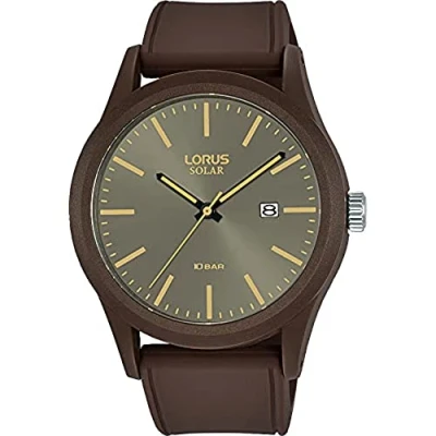 Image of Lorus Men Analog Digital Quartz Watch with Rubber Strap RX307AX9
