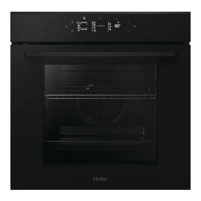 Image of Haier H6 ID25G3YTB1 78L Single Oven, 25 Functions + WiFi, A++ Energy, Pyro Clean, Airfry, 5 Year Warranty Black