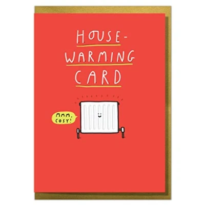 Image of House Warming Card. Funny New Home Card