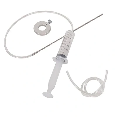 Image of Oldbones Fork Oil Level Tool, Adjuster Motorcycle Tool Gauge Syringe Kit Suspension 60ml with Adjustable Ring