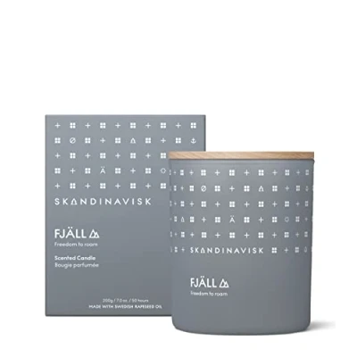 Image of Skandinavisk FJÄLL &#039;Highland&#039; Scented Candle. Fragrance Notes: Heather and Thyme, Ground Berries Leaf Sap. 200 g