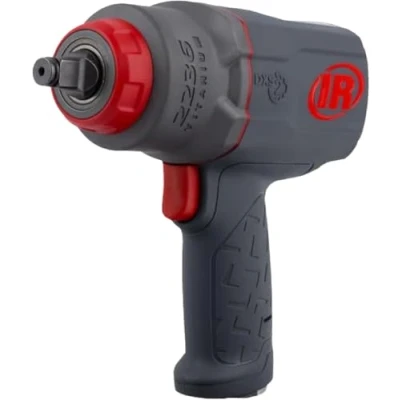 Image of Ingersoll Rand 2236QTIMAX DXS2 1/2&quot; Air Impact Wrench, Quiet, 1500 ft lb, Titanium Hammercase, Friction Ring Retainer