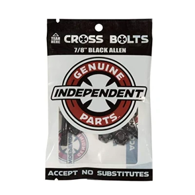 Image of INDEPENDENT VISSERIE (JEU DE 8) GP ALLEN 0.875 POUCE BLACK