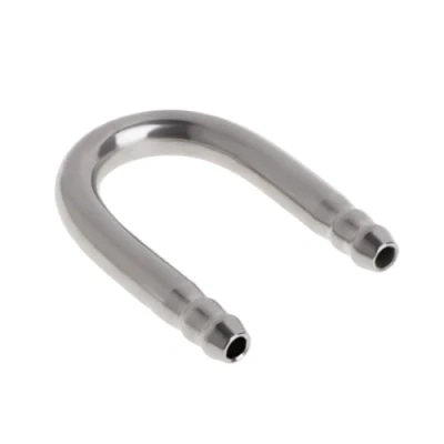 Image of TIANQUXNGI Aquariums Airline Tubing StainlessSteel Pipe UShape FishTanks Tube Metal for 4mm Air Line Hose