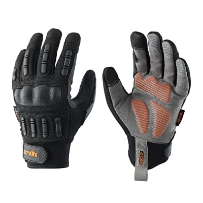 Image of Scruffs Trade Shock Impact Gloves Black XL / 10