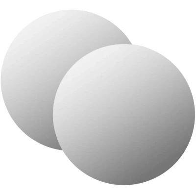 Image of vidaXL Wall Mirrors 2 pcs 50 cm Round Glass