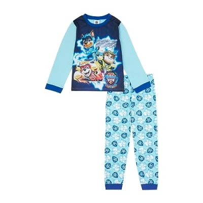 Image of Paw Patrol Boys Pyjamas, Mighty Movie Pjs, Official Merchandise 18 24 Months Blue