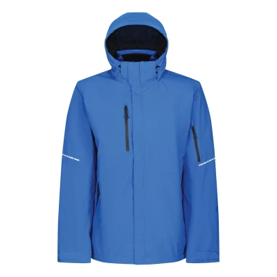 Image of Regatta Mens X Pro Exosphere II Softshell Jacket (Oxford Blue/Black) Size Small