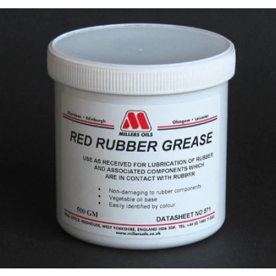 Image of Red Rubber Grease (500g) ideal for brake pistons etc