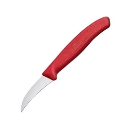 Image of Victorinox Paring Knife Swiss Classic Red Curved 6 cm