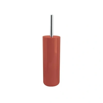 Image of MSV Toilet Brush with Holder INAGUA Terracotta, Orange, 9x39cm
