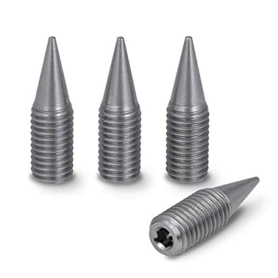 Image of PrecisionGeek Stainless Steel Solid Speaker Spikes M10 L=35mm with Hex Socket 4 pcs