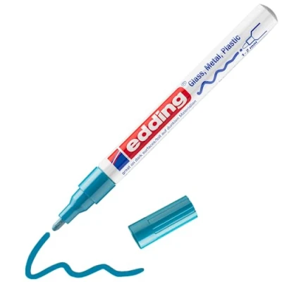 Image of Edding 751 PAINT MARKER PEN BULLET TIP LIGHT BLUE