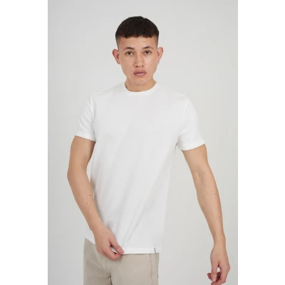 Image of Brave Soul Basic Tshirt, Men&#039;s, Size: XXL, Cream/washed sage