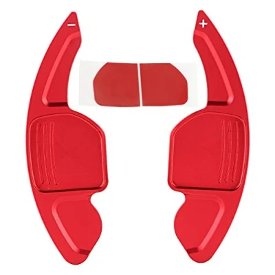 Image of 2Pcs Car Steering Wheel Shift Paddles,Aluminum Alloy Paddle Blade Shifter for A3 A4L A5 A6 A7 A8