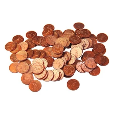 Image of WISSNER active learning 080612.000 100 Coins 2 Cent, in a Poly Bag, Multi Color