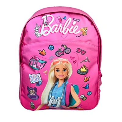 Image of Blueprint Collections Barbie Backpack School Bag Girls Children&#039;s Backpacks Kids Accessories Dolls
