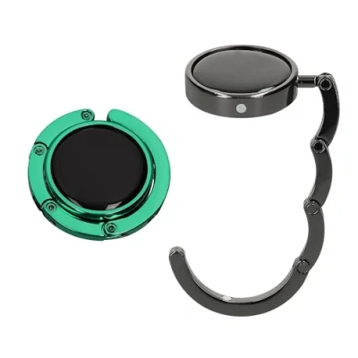 Image of kwmobile Purse Hanger for Table (Set of 2) Hook Folding Handbag Portable Bag Holder