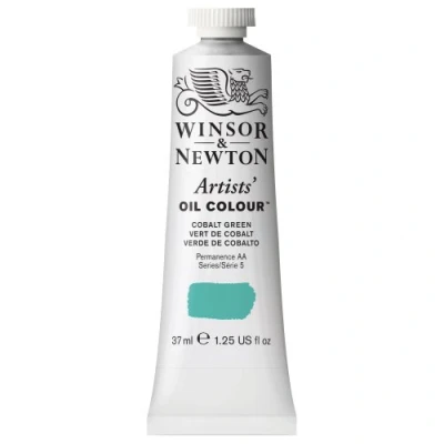 Image of Winsor &amp; Newton 37ml Artists&#039; Oil Colour Cobalt Green