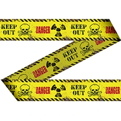 Image of Folat 23666 Barricade Tape Danger Keep Out, Multi Colors