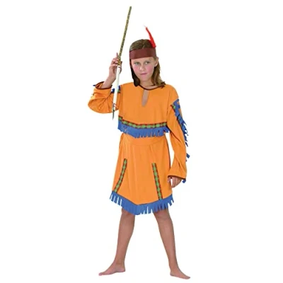 Image of Fancy Dress Childrens Indian Girl Medium ( 7 10 )