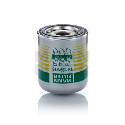 Image of G04157844 air Dryer Cartridge, compressed system MANN FILTER TB 1394/16 x 136mm MERCEDES BENZ: Vario Box Body / Estate, ACTROS MP4 MP5