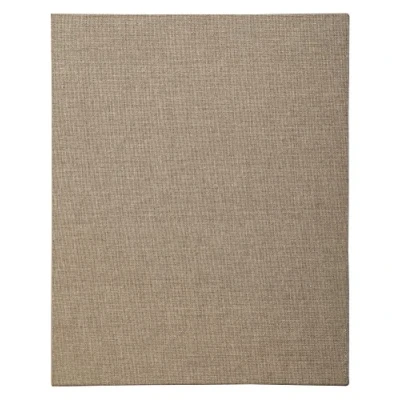 Image of Clairefontaine Ref 34147C Natural Canvas Board 20 x 20cm Sized, 3mm Thick, 75% Cotton &amp; 25% Polyester Transparent Coating for Oil Acrylic Painting