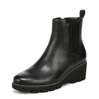 Image of Vionic Women&#039;s Ankle Boots Aria Shoes with Arch Support UK 6 Wide Fit