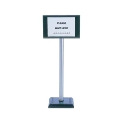 Image of PVC Post 110Cm With A4 Sign Holder