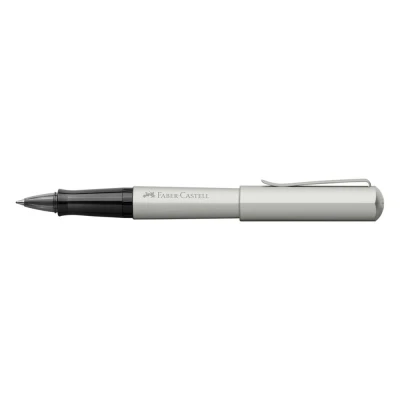 Image of Faber Castell Hexo 140595 Rollerball Pen Matte Silver Pack of 1