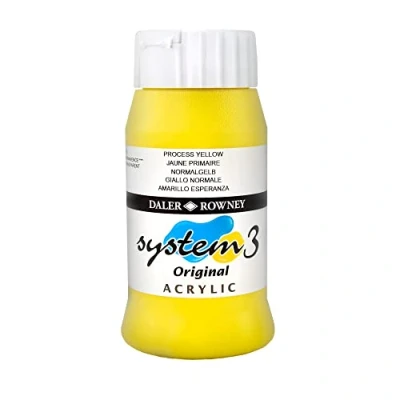 Image of SYSTEM3 500ML PROCESS YELLOW