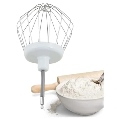 Image of Lichtblau Whisk 00650543 for Bosch Food Processor 650543 I Replacement Suitable Models MUM4 and MUM5 086066 095428 653926 with 8 Wires Accessories