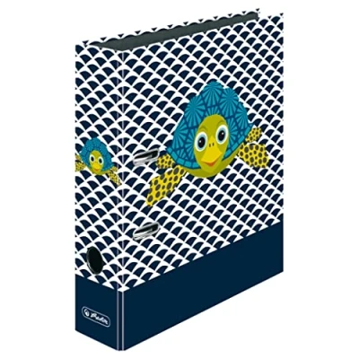 Image of Herlitz maX.File 50040209 Folder A4 8 cm Cute Animals Turtle Design