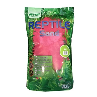 Image of Pettex Reptile Coloured Calci Sand 4L Red