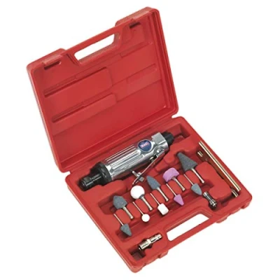 Image of Sealey Sa67 Air Die Grinder Kit 13Pc