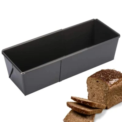 Image of Westmark Bread Baking Tin, Extendable, Cold Formed Steel, Back Meister, Anthracite, 32932270