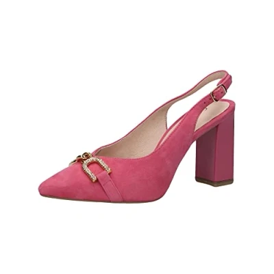 Image of CAPRICE Women&#039;s 9 29600 20 Pumps Sling, Fuchsia Suede, 4.5 UK