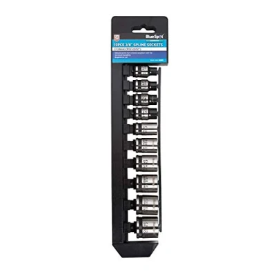 Image of Bluespot 1543A 10pce 3/8&quot; Spline Sockets (7 18Mm)(9/32 23/32)